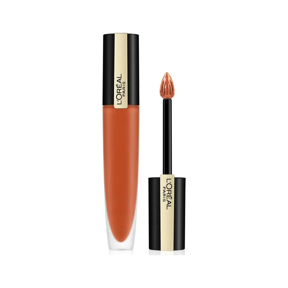 L'Oréal Paris Rouge Signature Liquid Matte Orange Lipstick - 112  Achieve