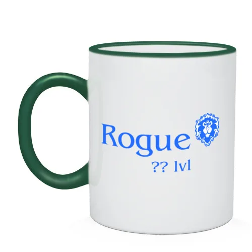 Кружка двухцветная WoW разбойник альянс|Кружки| |