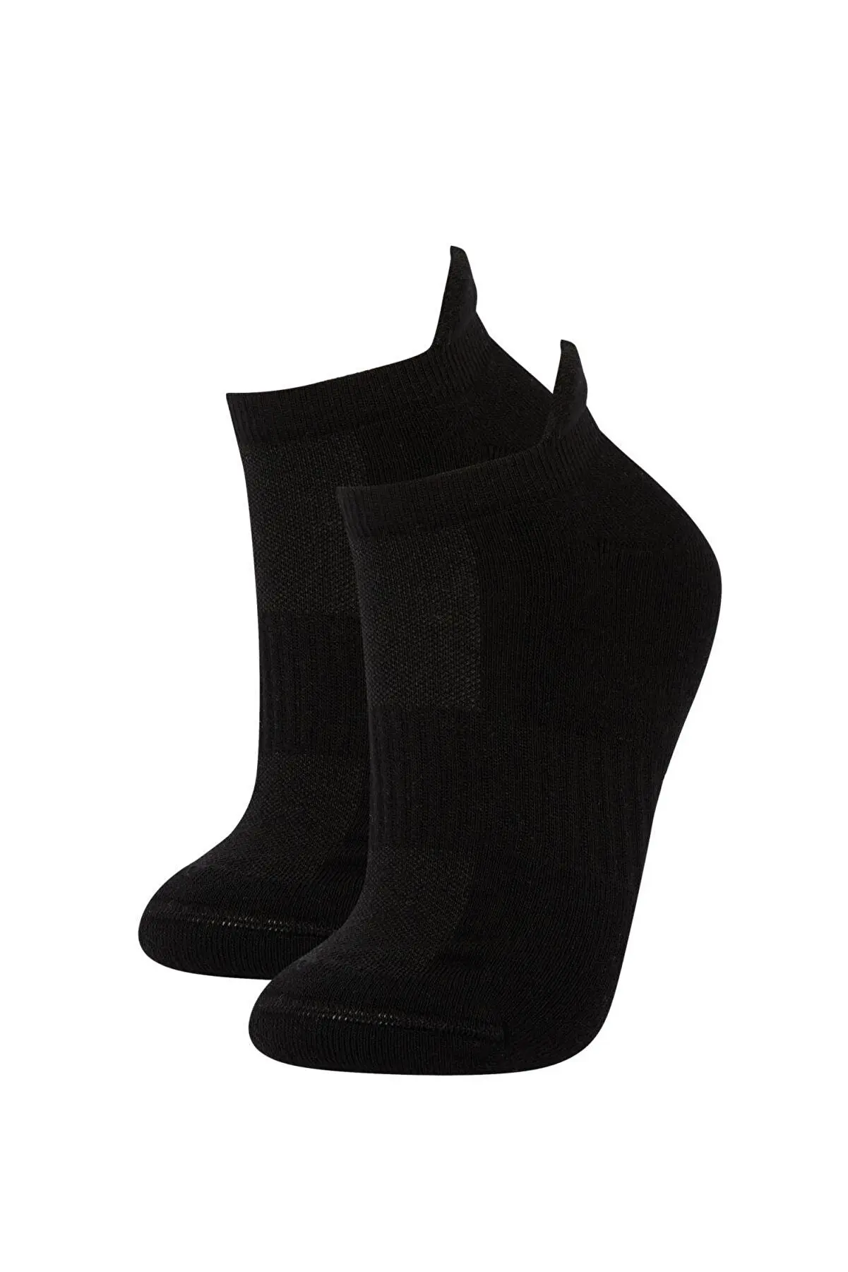 Women's Basic Cotton 2-Pack Sports Short Terry Socks