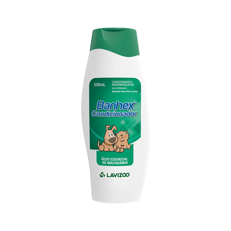 

Condicionador Hidratante for Cachorro and Gato Banhex Macadâmia 500ml