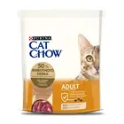 Сухой корм Cat Chow для взрослых кошек с уткой, 0.4 кг*8 шт