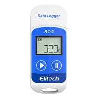elitech rc 5 100pack usb temperature data logger recorder 32000 points high accuracy