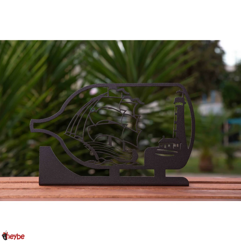 Металлический декор и искусство стола полки миниатюрные настольные украшения