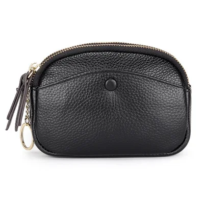 

European and American Leather Buckle Key Wallets Men Women Key chain Holder Housekeeper Keys Organizer Key chain Case