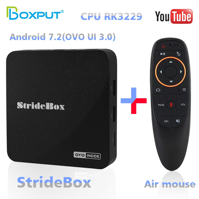 Лучшая A1 интеллектуальная Android StrideBox многопользовательская поделка с 4K HD G10