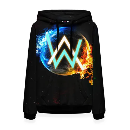 Женская толстовка 3D Alan Walker 5|Женские толстовки и свитшоты| |