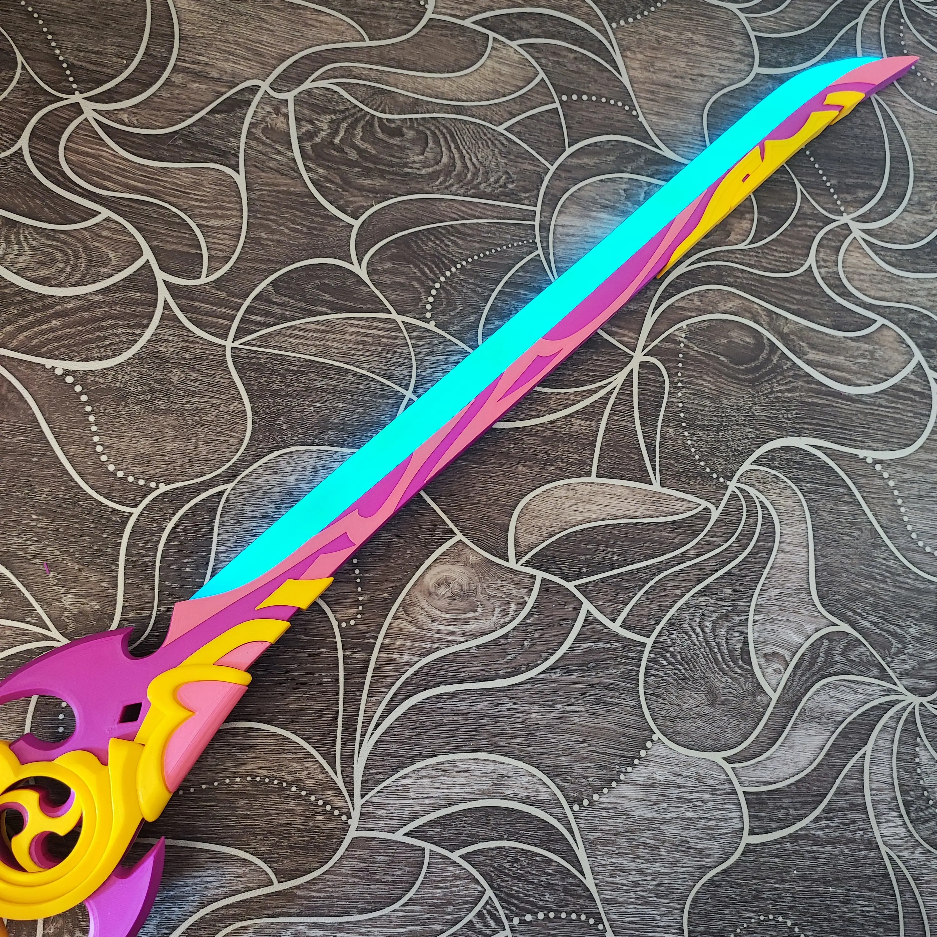 Mistsplitter Reforged Sword Genshin Impact Cosplay Props Role Gift