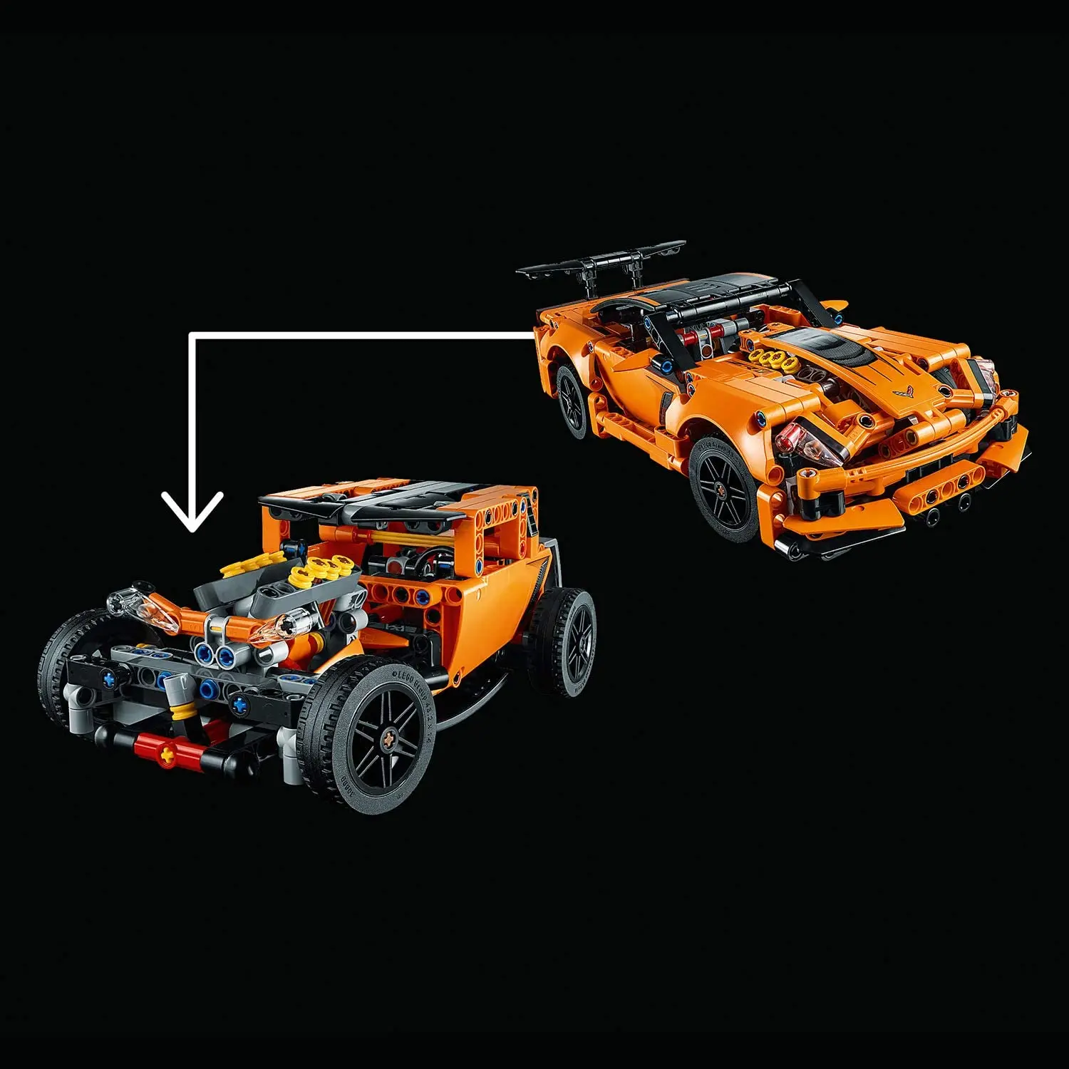 LEGO Technic Chevrolet Corvette Zr1 42093 (579 Pieces) | Игрушки и хобби