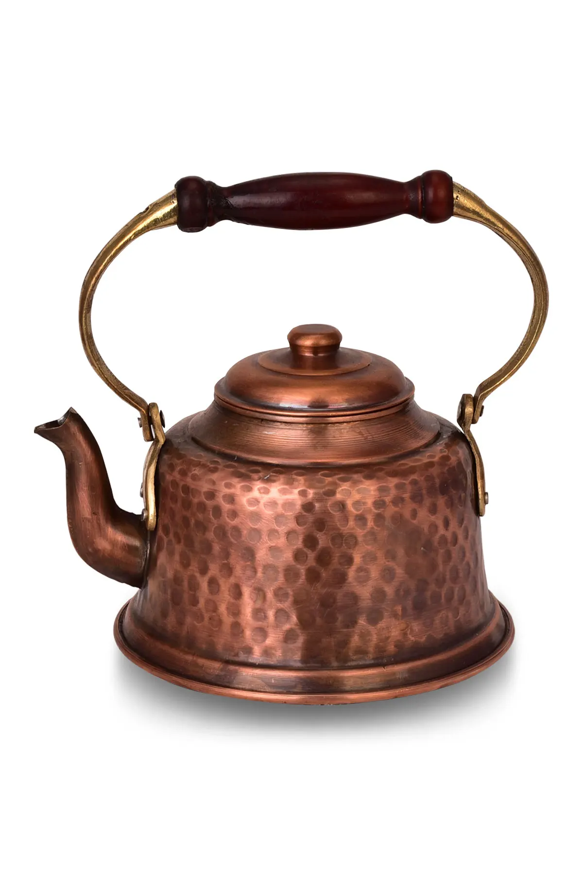 

TRADITIONAL HISTORIC COPPER MARASH TEAPOT HAND FORGED OXIDE