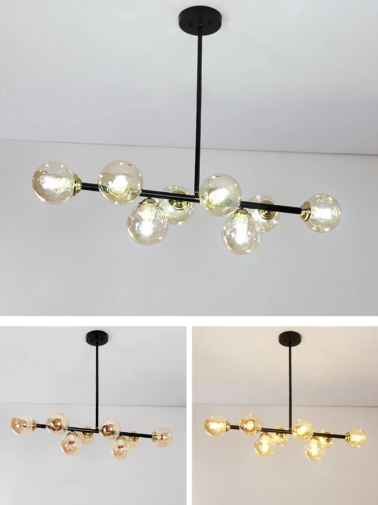 Подвесная лампа для столовой кухни островка скандинавский винтажный домашний