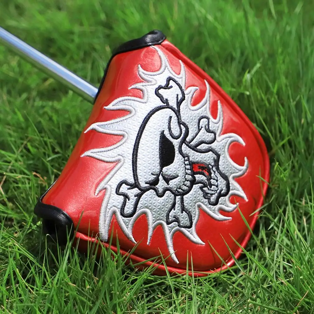 Чехол для клюшки гольфа искусственная кожа с вышивкой 4 цвета | Спорт и