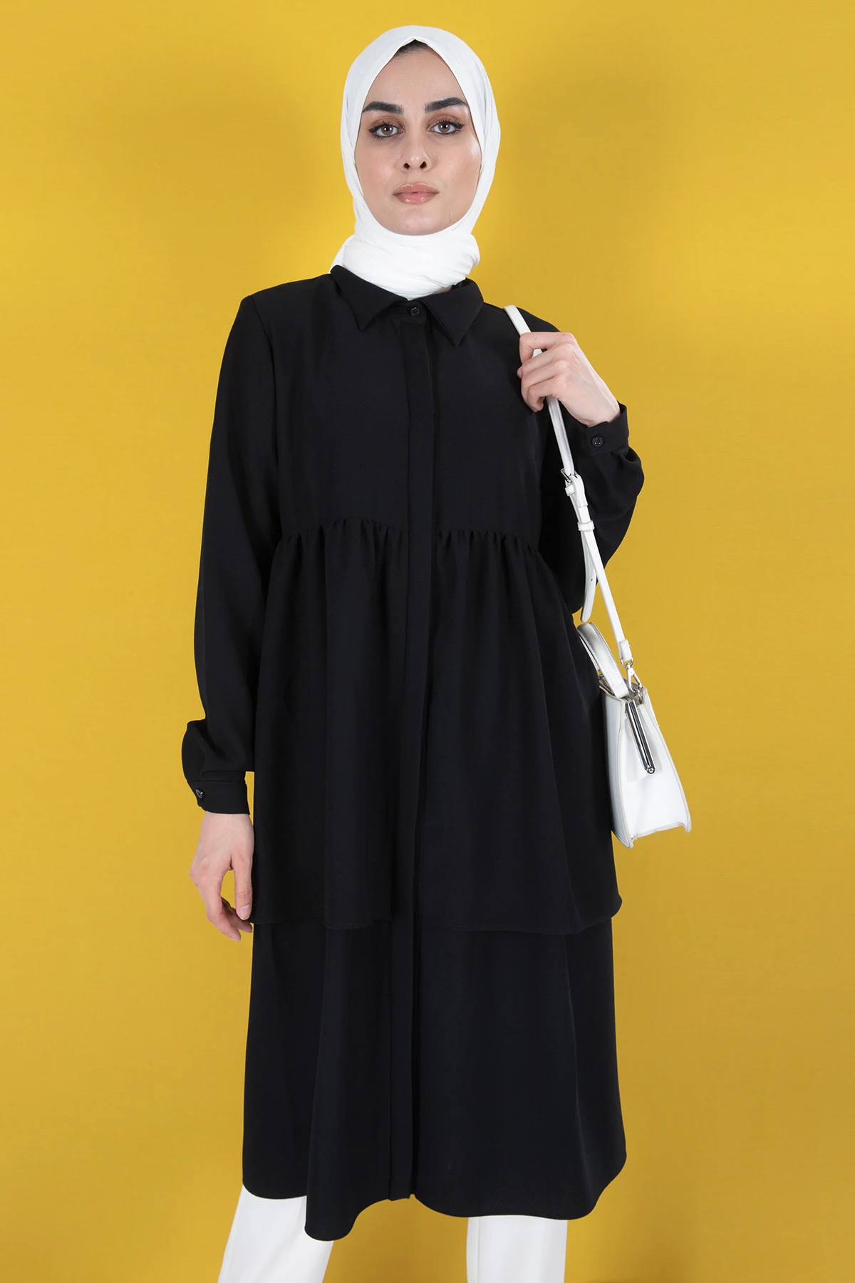 Eid Mubarak Dubai Abaya Muslim Fashion Clothing Women Sleeve Casual Jilbab İslam Ramadan Suit Hijab Caftan Arabic Robe Turkish