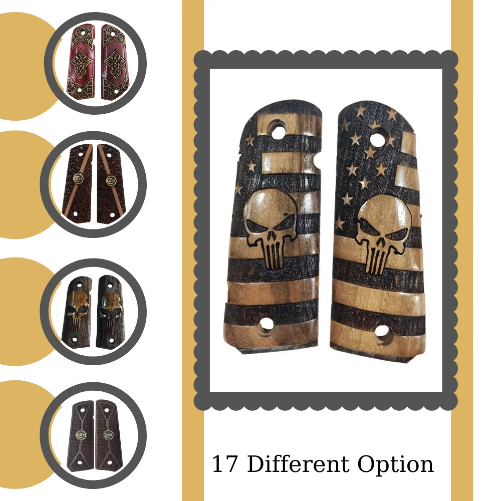 Ручка и чехол для Colt 1911 лазерная резка на заказ зажимает Mod.25 Gun аксессуары Оружие