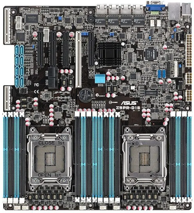 

Материнская плата ASUS Z9PR-D16 Server LGA 2011 DDR3 Intel C602 X79 X79M