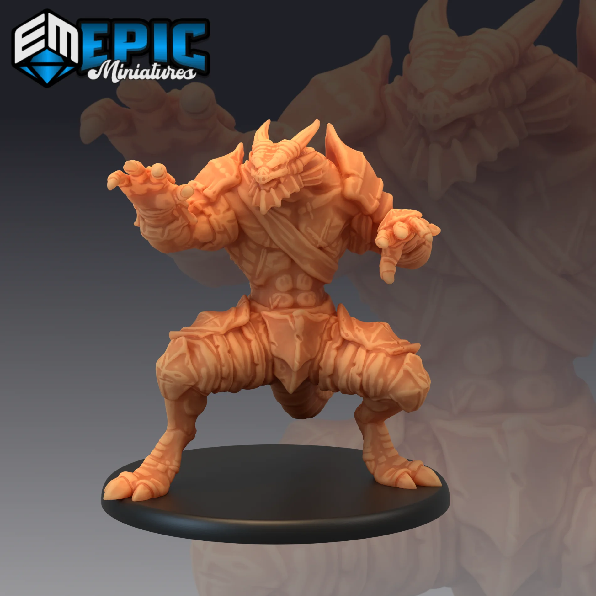 Dragonborn Warrior Claws | Фигурки DnD Игрушки и хобби