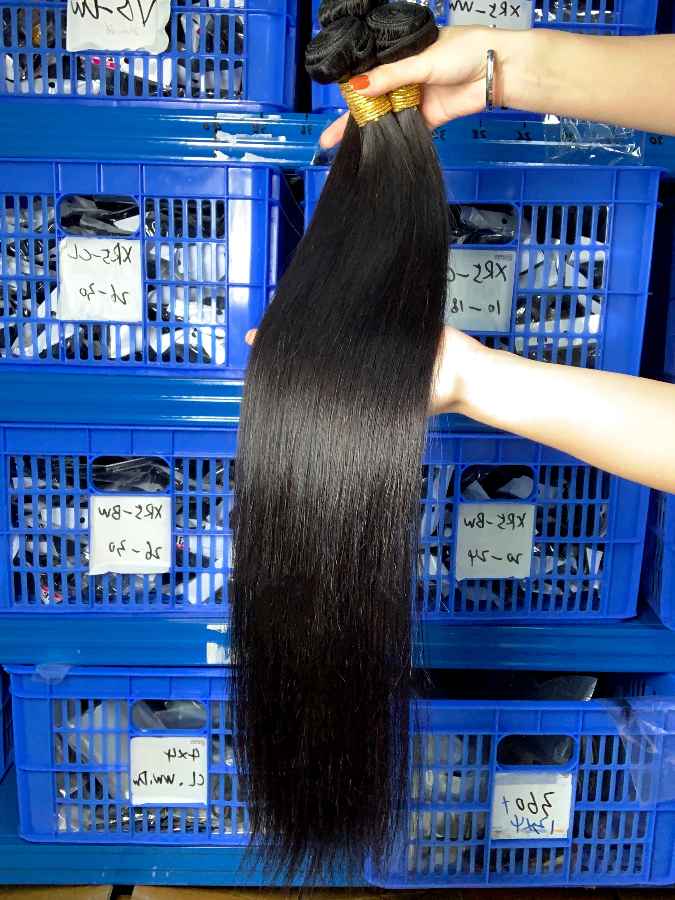 100% Human Hair Bundles With Closure Straight Remy Brazilian Hair Natural 13X4 Lace Frontal Bundles With Clousure