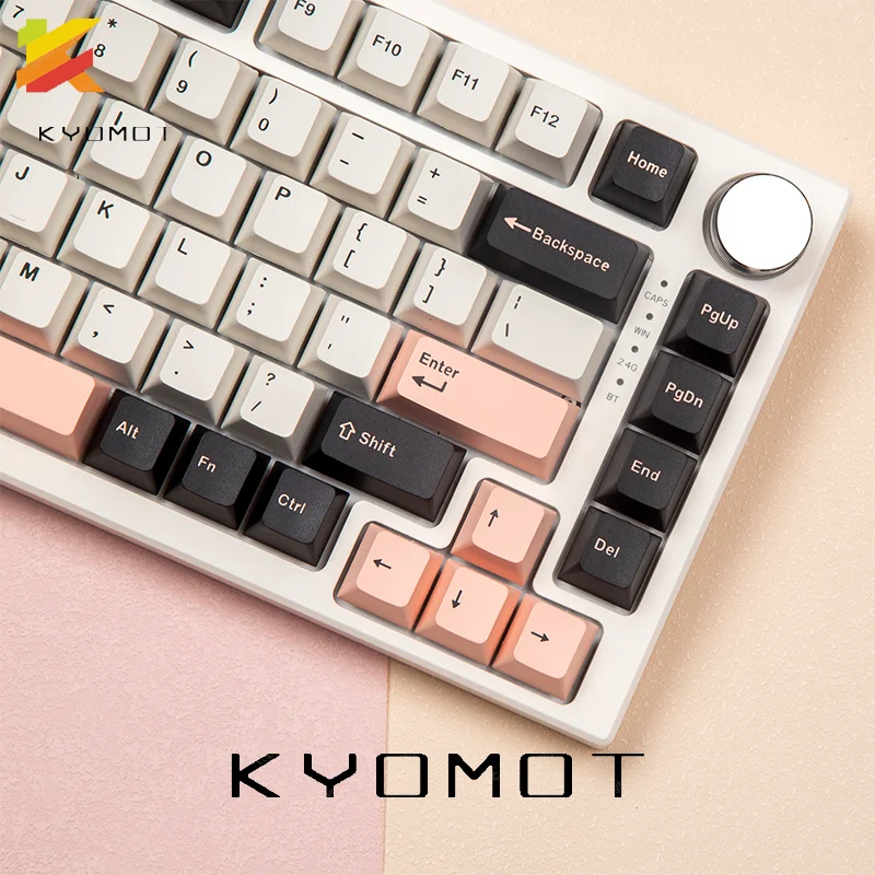 

Клавиатура KYOMOT 135, OEM профиль, двойной выстрел, GMK, Оливия, индивидуальная раскладка, сделай сам, клавиатура для Cherry MX, переключатель, механиче...