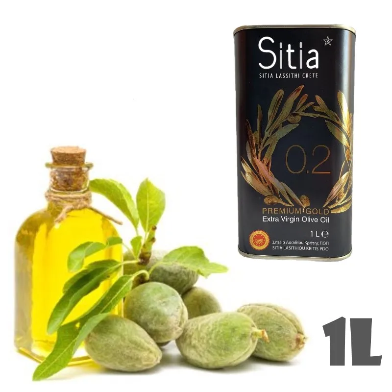 Масло оливковое 1 литр Sitia Крит Греция нерафинированное Extra virgin olive oil первого