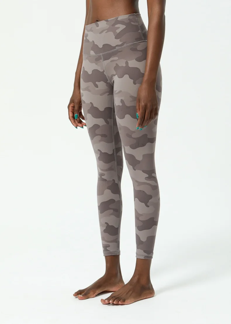 Women New Camou Yoga Leggings High Waist Tummy control Gym Pants Printed Fitness Leggins Quick Dry Sports Trousers Running Pants