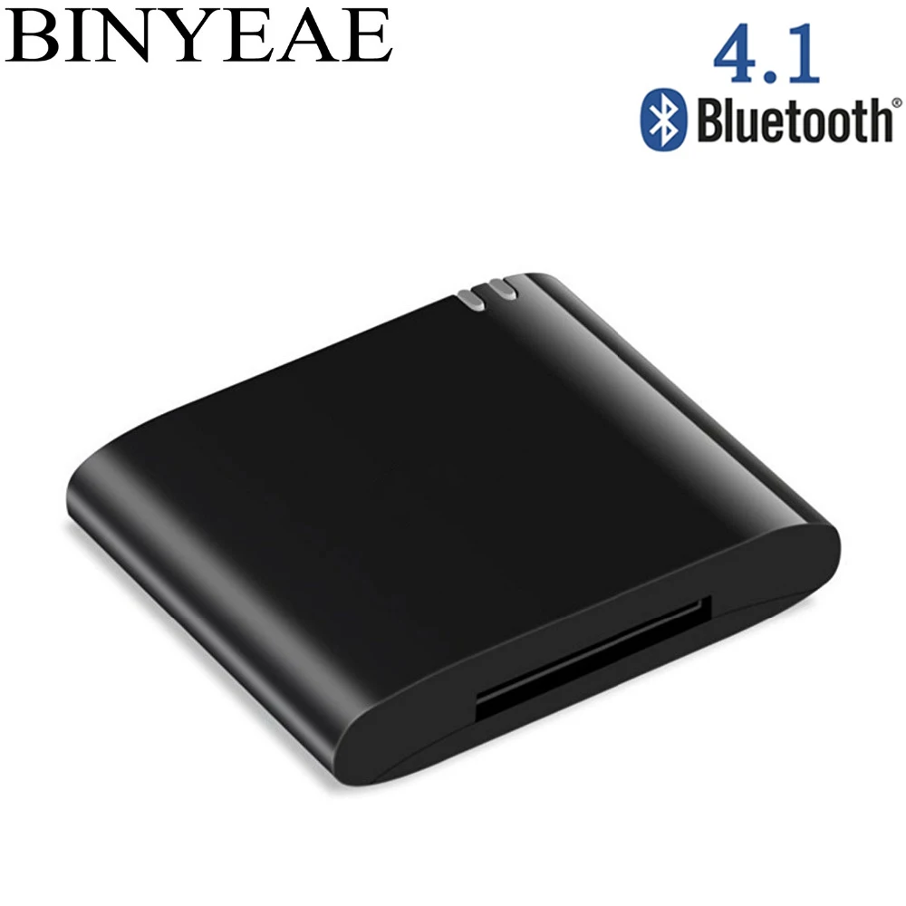 30Pin Bluetooth 4,1 стерео музыкальный адаптер беспроводной 30 Pin аудио приемник для Ihome iH4 iH6 Doss Bijela Sanshui 30-контактный динамик