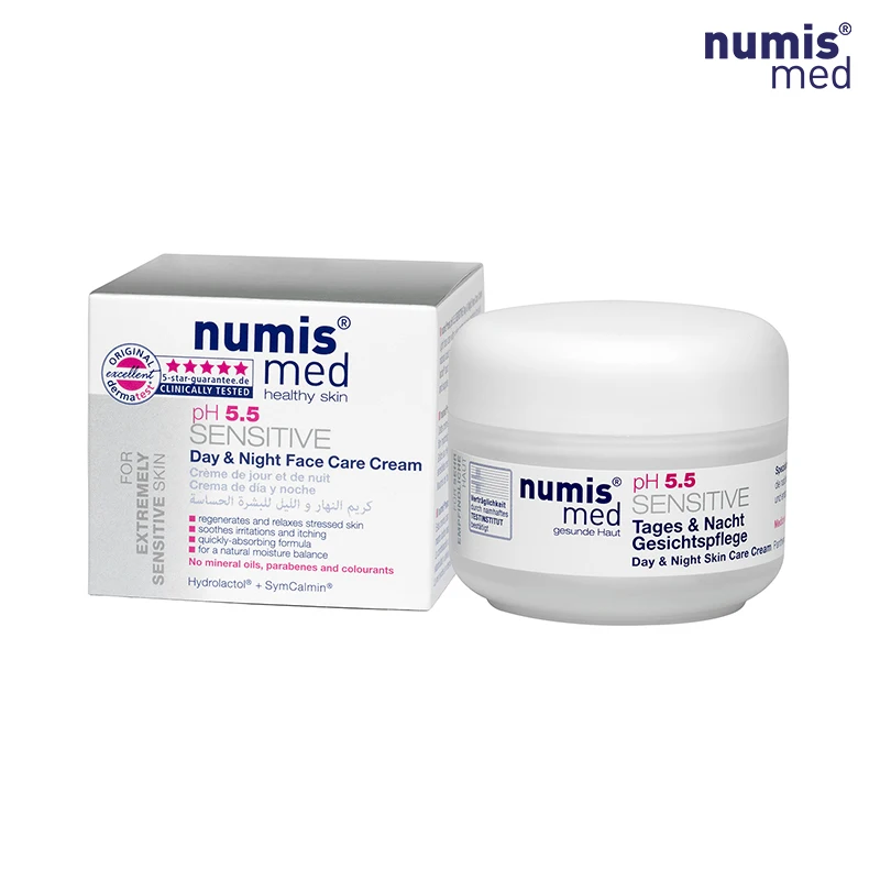 NUMIS MED Крем для лица ДЕНЬ и НОЧЬ &quotСЕНСИТИВ рН 5 5&quot 50 мл | Кремы