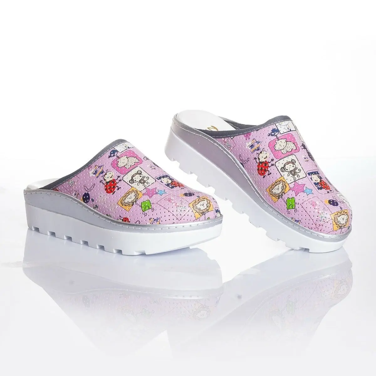 

New Orthopedic Comfortable Heel Shoes For Women 2021 Ladies Platform Slippers Sandals Nurse Doctor Soft Casual Anti-Slip Clogs