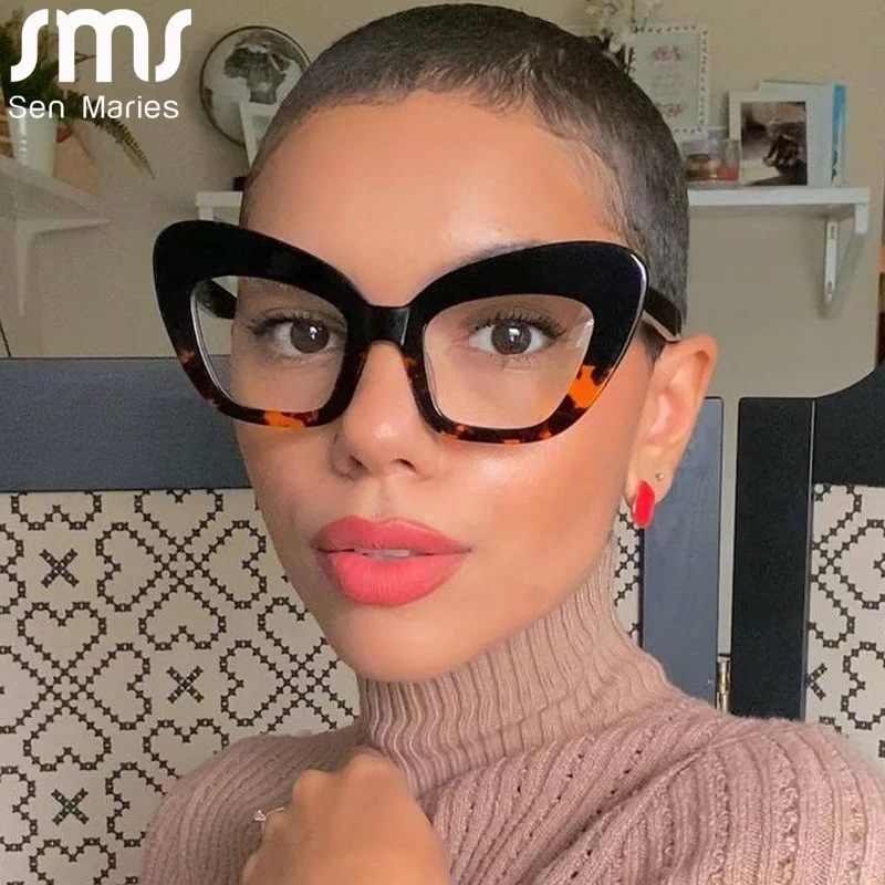 Кошачий глаз анти-синий светильник блокирующие очки оптические для женщин и