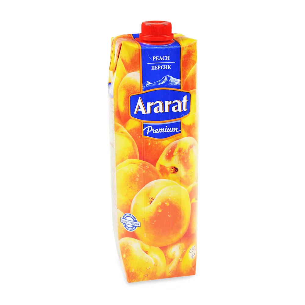 Нектар Ararat персиковый 0 97 л | Продукты