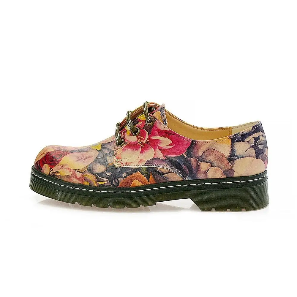 Дерби Женские GOBY Roses MAX115 (Турция) | Обувь