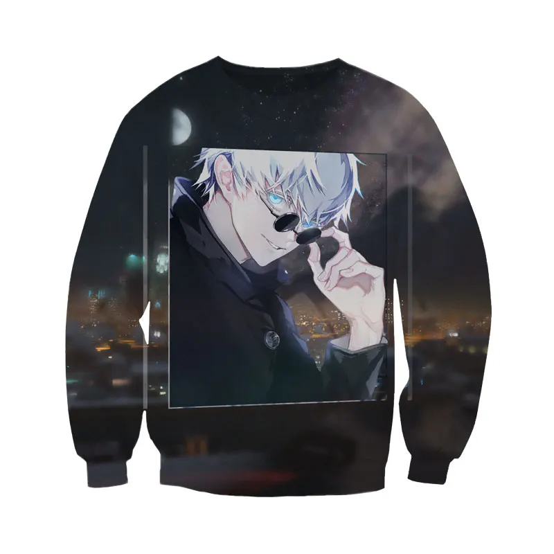 

SONSPEE New Autumn Anime Sweatshirt Men Women Hoodies 3D Print Fashion Beautiful Long Sleeve Casual Street Harajuku Pullover