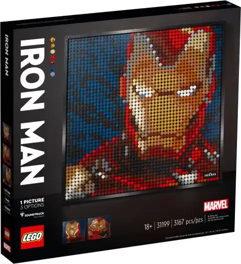 LEGO 31199 Железный человек MARVEL студия искусство|Игровые фигурки и трансформеры| |