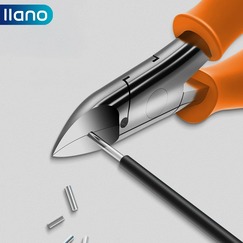 

LLANO Ingrown Nail Clippers Toenail Cutter Stainless Steel Pedicure Tools Thick Toe Nail Correction Deep Into Nail Grooves Set