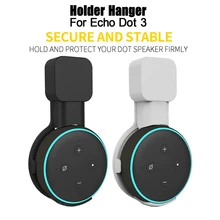 1/2 шт розетка настенное крепление Стенд Hange для Echo Dot 3-го поколения держатель Чехол штекер, вставной крепежный стенд работа с Amazon Echo Dot