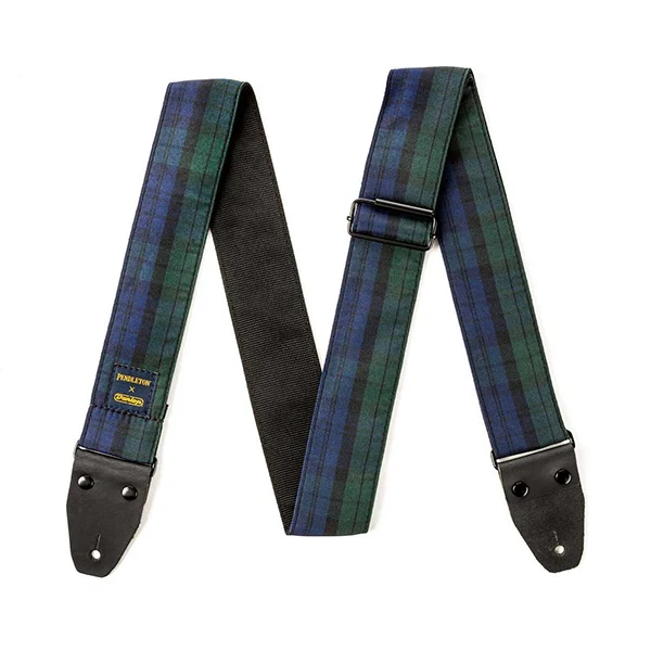 PWM12 Pendleton Jacquard Black Watch Tartan Ремень для гитары Dunlop|Детали и аксессуары гитар| |