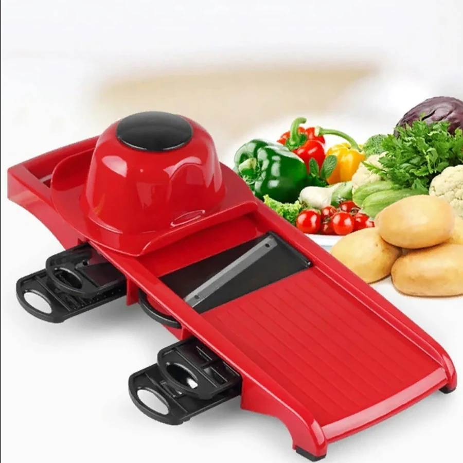 Vegetable Cutter Grater for Vegetables Slicers Shredders Multi Slicer Peeler Carrot Fruit 6 in 1 Gadgets Cutting Tools Blade Kitchen Accessories Food