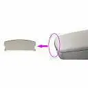 

Armrest Latch Lid Black Color for A6 C6 4 F0864245
