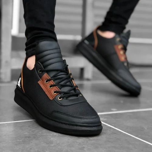 

MP0606 Lace-Up Comfortable High Sole Black Sole Comfortable Men Sneakers Comfortable Sole 2021 Sports Men Shoes