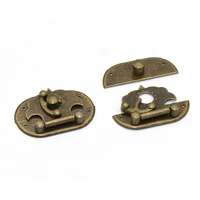 vintage bronze retro latch hasp swing lock clasp decorative cabinet latches hasp pad lock clasp for wooden box case chest gloss