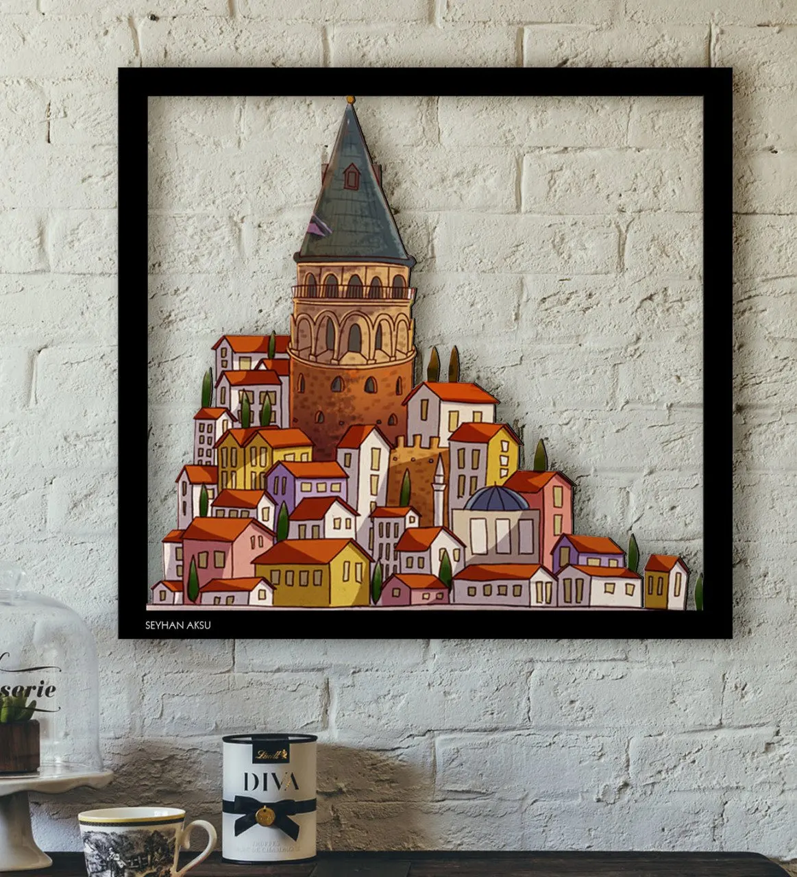 

Personalized Istanbul Galata Tower Themed 3D Wood Tablo-2 Reliable Quality Cost Effective Gift Home Decoration Wall