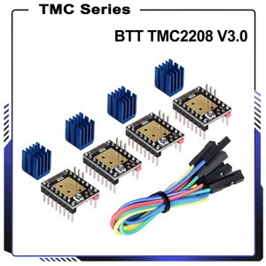 Драйвер BIGTREETECH TMC2208 V3.0 для шагового двигателя UART, запчасти для 3D-принтера TMC2130, TMC2209, для SKR V1.4, MKS, Sgen, Ramps 1,4, SKR MINI E3