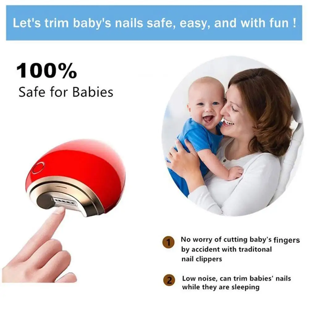 Автоматический Электрический Фрезер для ногтей машинка стрижки милые триммер