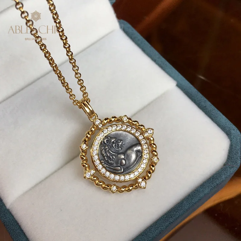 Подвеска в виде монеты серебро 925 пробы