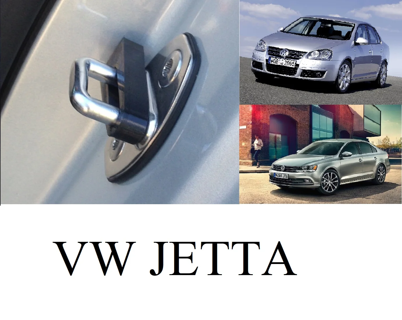 Демпферы замков дверей VW Jetta 4E4837763|Защитный корпус дверного замка| |