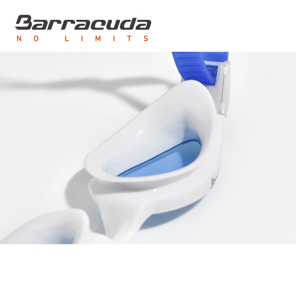 очки для плавания Barracuda Профессиональные плавательные изогнутые линзы защита от