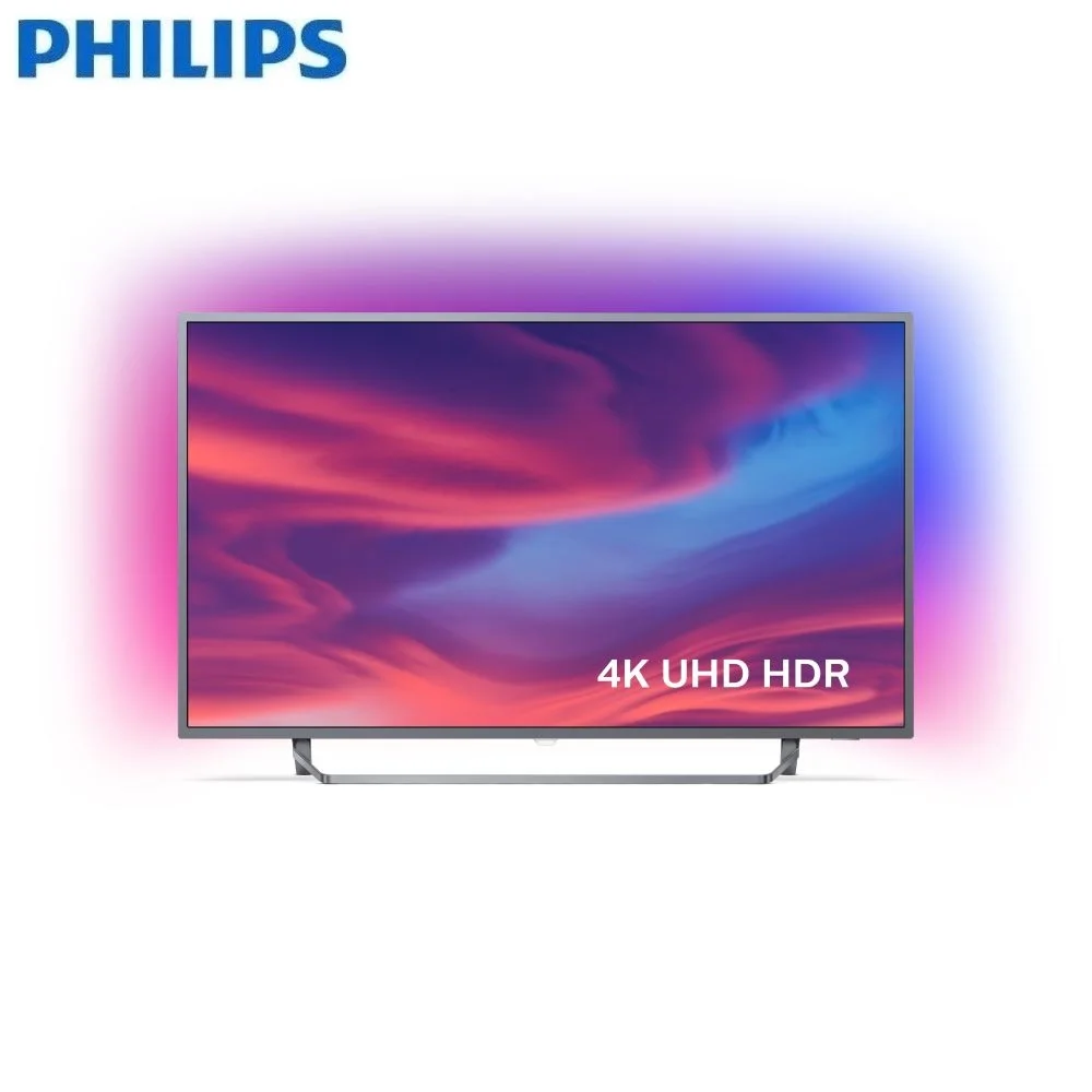 Ультратонкий светодиодный телевизор 4K UHD на базе Android ТV 55&quot Philips