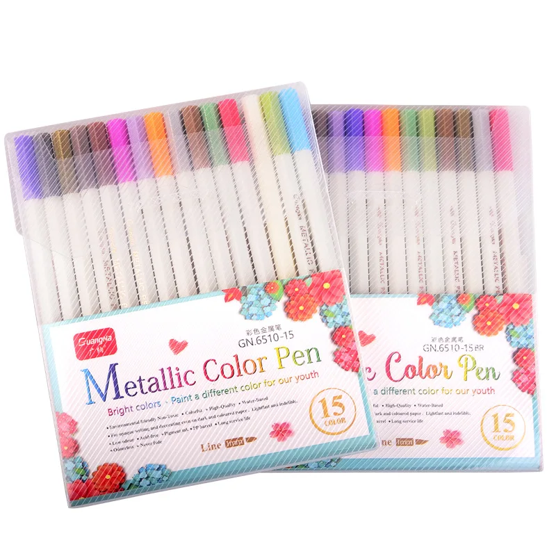 Для металлических ручек 10 12 15 20 30 цветов рисования Diy Scrapbook Brush Card Making DIY Marker on.