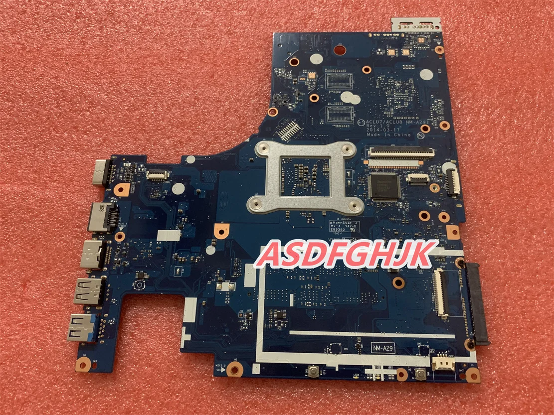 

LENOVO Z50-75 G50-75 Laptop Motherboard 5B20F667881 DDR3L ACLU7 ACLU8 NM-A291 Integrated Graphics 100% tested ok