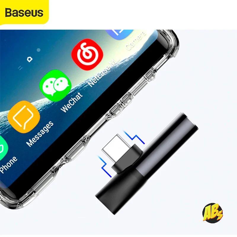 Переходник USB Type-C - AUX 3.5мм + Baseus L41 (CATL41-01) оригинал аудио переходник для телефона usb-c