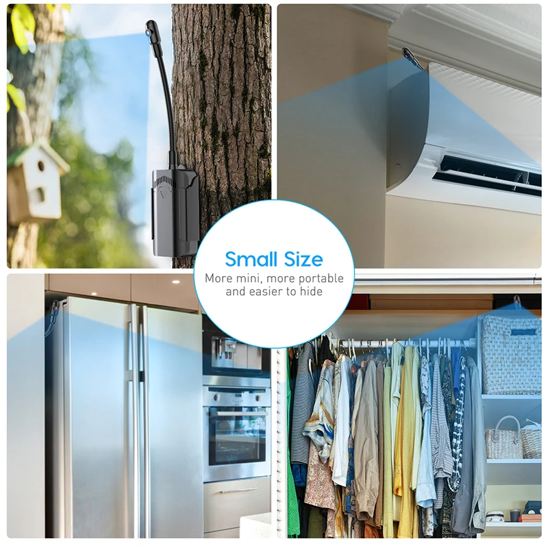 Беспроводная микро-камера видеонаблюдения P2P |