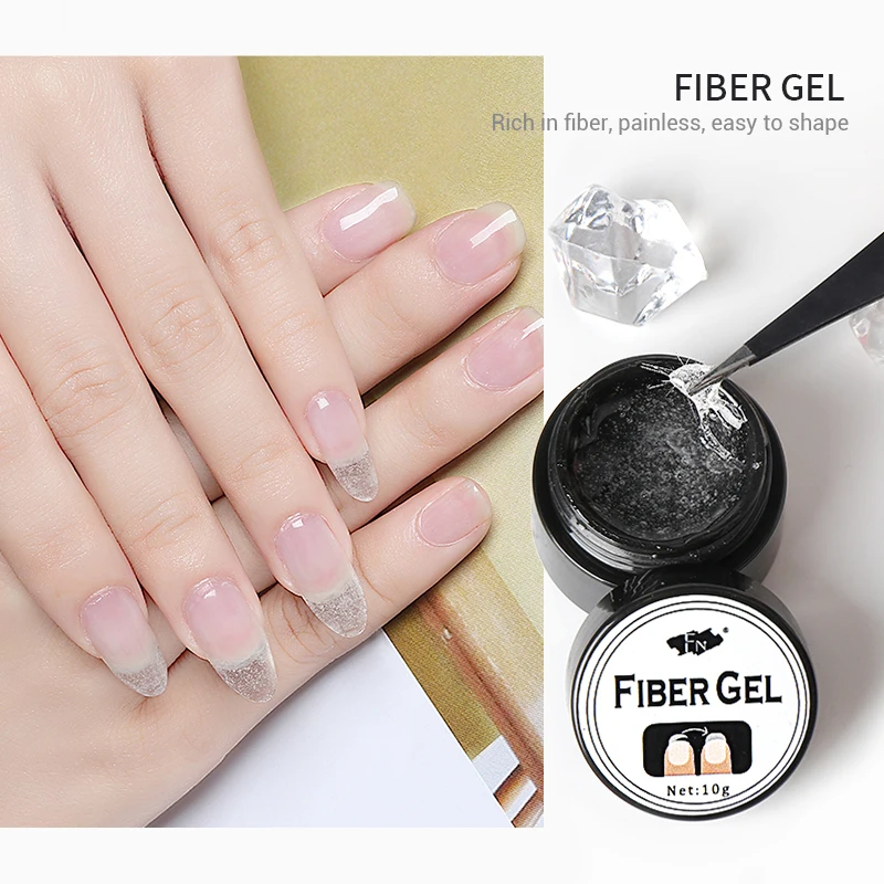 

STAR TREE 2pcs Nail Gel Polish Extension Glitter Poly 10g For Manicure Builder Semi Permanent Soak Off Nail Art Gel Polish